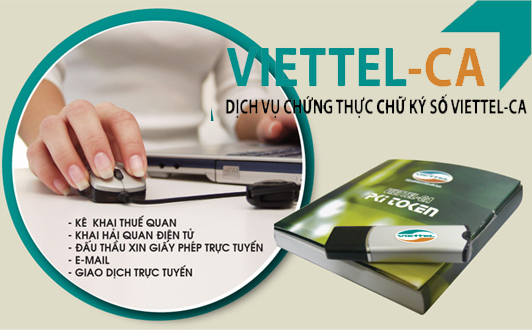 DỊCH VỤ CHỮ KÝ SỐ VIETTEL CA