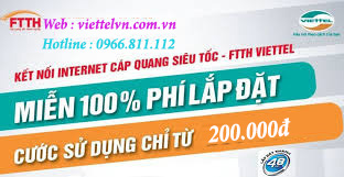 Lắp mạng cáp quang Viettel chung cư 1A1B